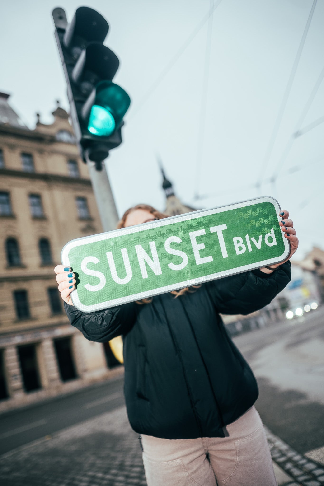 Značka "Sunset Boulevard"