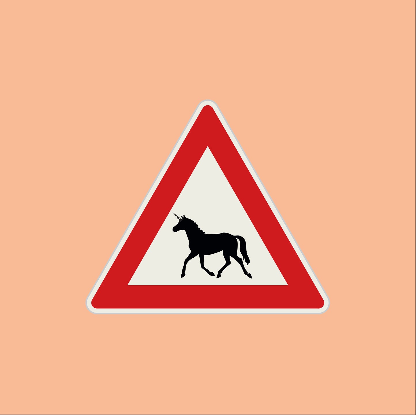 Značka "Pozor Unicorns"